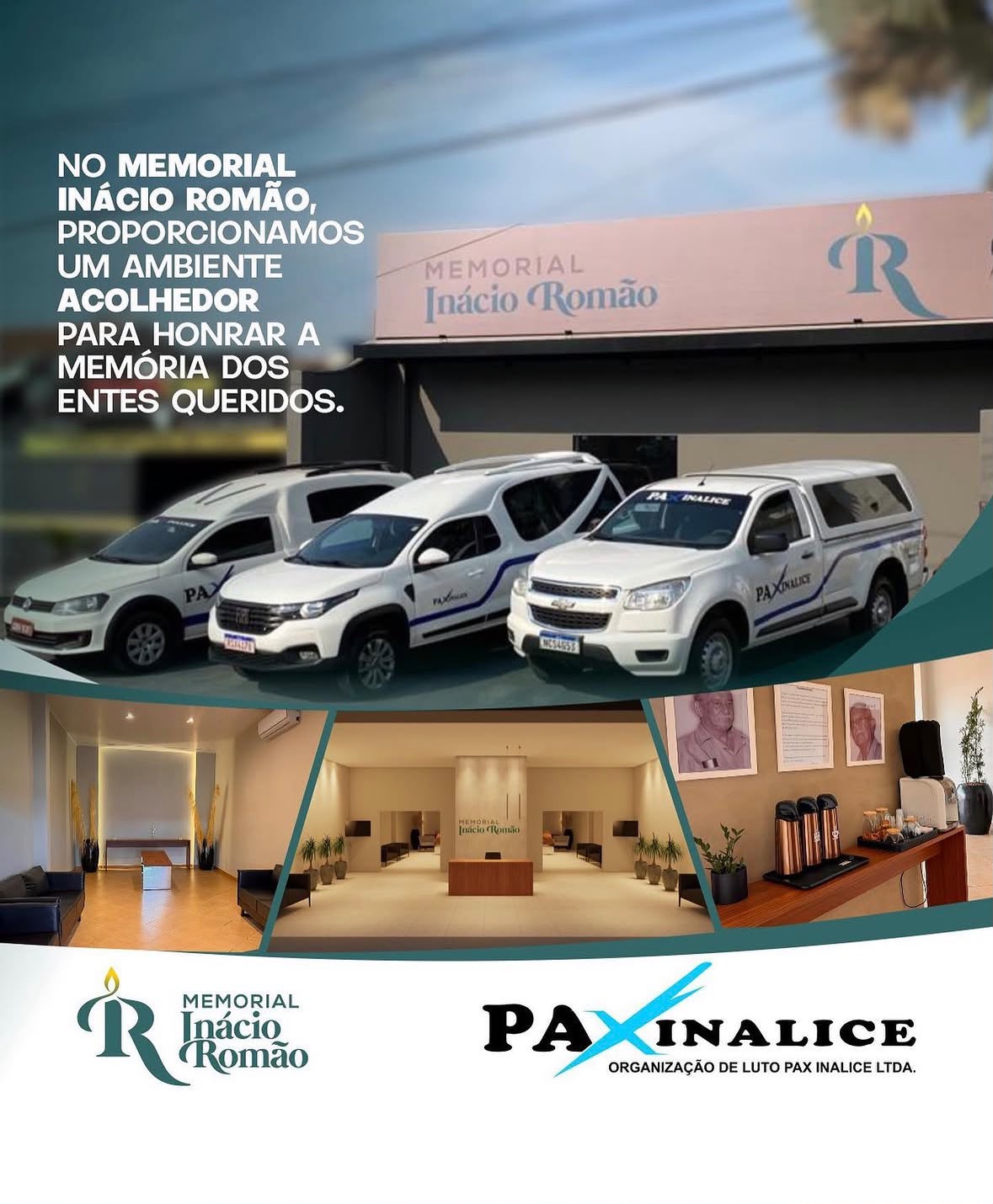 Estrutura da Pax Inalice e Memorial Inácio Romão
